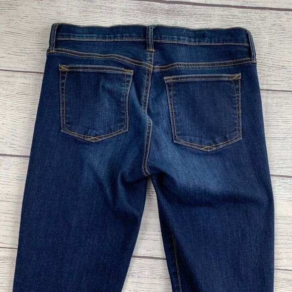 Gap 1969 Jeans sz 28 L Legging Skinny Dark Wash Inseam 31" Women's - Picture 5 of 10